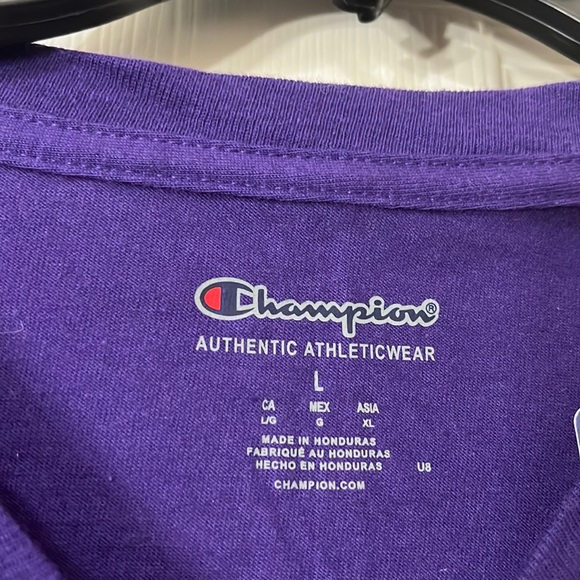 Champion MEN’s Long Sleeve Tee Shirt - Size L - Picture 6 of 9